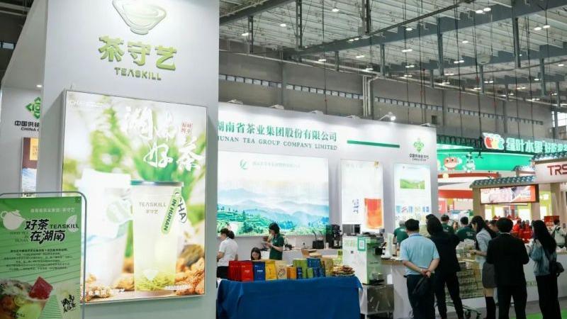 農(nóng)博會(huì)上茶飄香 | 集團(tuán)公司組團(tuán)參加農(nóng)博會(huì) 擦亮湘茶金字招牌 農(nóng)博會(huì)上茶飄香 | 集團(tuán)公司組團(tuán)參加農(nóng)博會(huì) 擦亮湘茶金字招牌